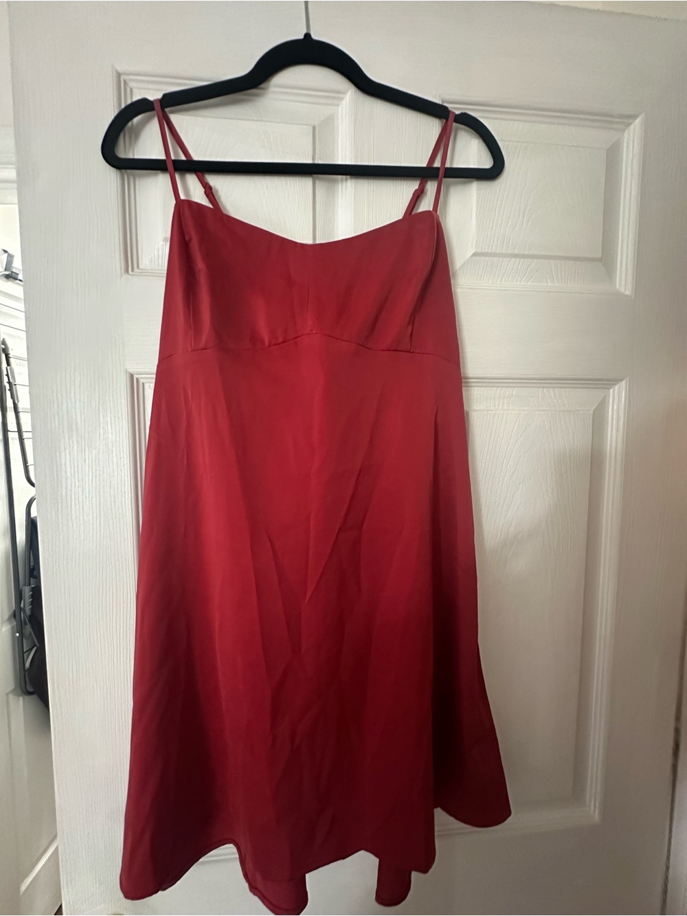 Urban Outfitters Bella Bow-Back Satin Mini Dress - Picture 3 of 8